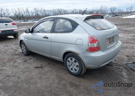 2010 Hyundai Accent Blue из США, поврежденный, VIN KMHCM3AC8AU164050